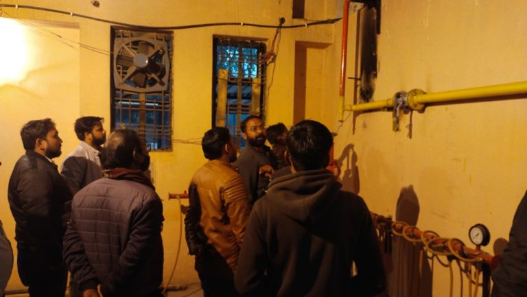 लक्ष्मीगंज मुक्तिधाम में दो गैस प्लांट प्रारंभ, लकड़ी कंडो की होगी बचत।
