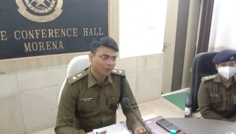 मुरैना क्राइम : लूट ,डकैती, हत्या का प्रयास व शराब तस्करी के प्रकरणों में फरार 25000 का इनामी गिरफ्तार