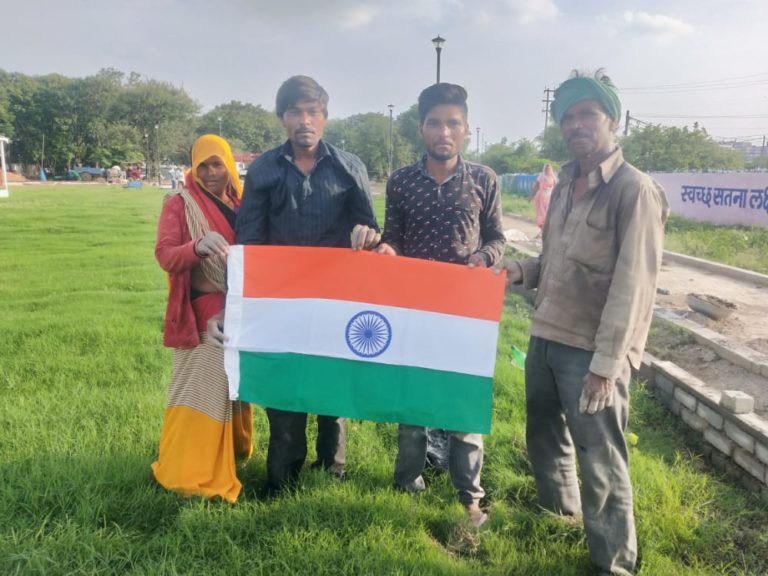 सतना : नेहरु युवा केन्द्र द्वारा हर घर तिरंगा अभियान के तहत पौधारोपण कर दिया जागरूकता का संदेश