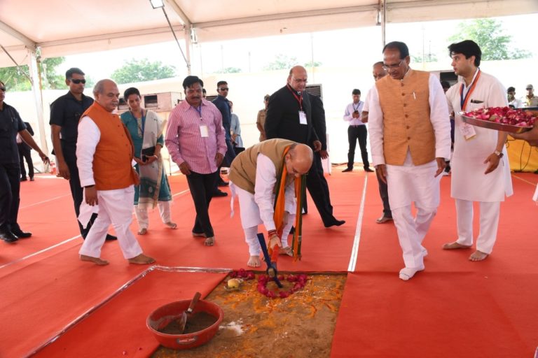 अमित शाह ने किया शुभारंभ : ग्वालियर में नए एयरपोर्ट टर्मिनल का उद्घाटन