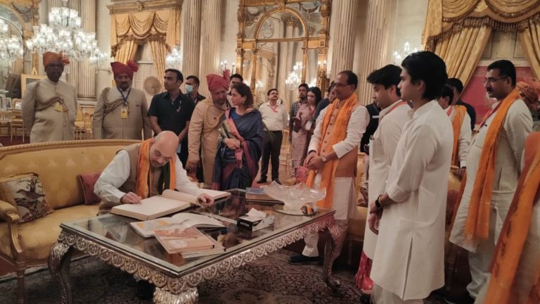 Amit Shah in Gwalior : वीर मराठा योद्धा श्री महादजी सिंधिया के वंशजों द्वारा बनाया सिंधिया साम्राज्य