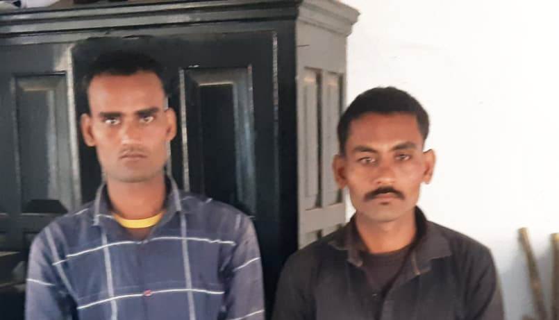 आरोपी पति व देवर