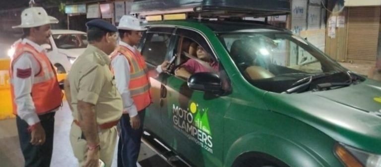 यातायात पुलिस की बडी कार्यवाही : नशे की हालत में वाहन चलाने वाले 25 चालकों के विरुद्ध लाइसेंस निलंबन की कार्यवाही