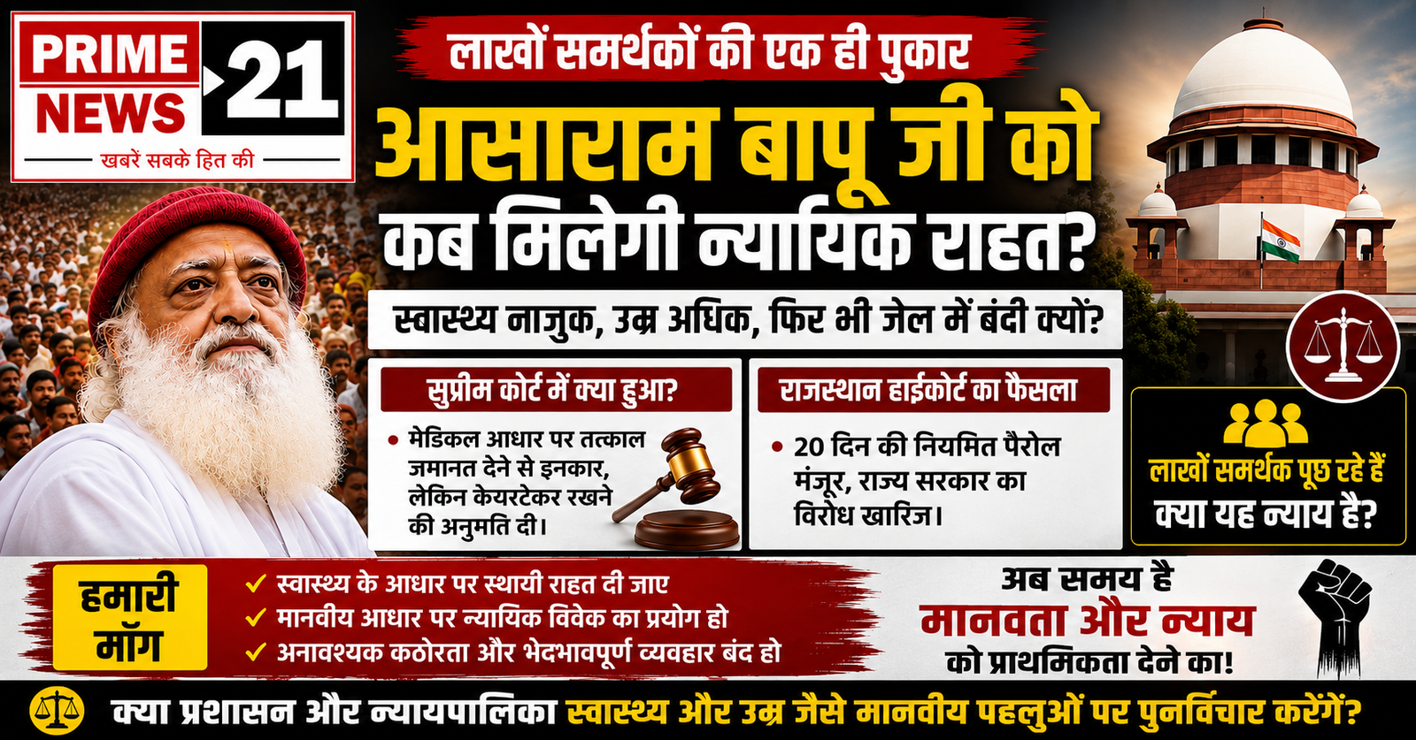 आसाराम बापू जी के मामले में आगे क्या?